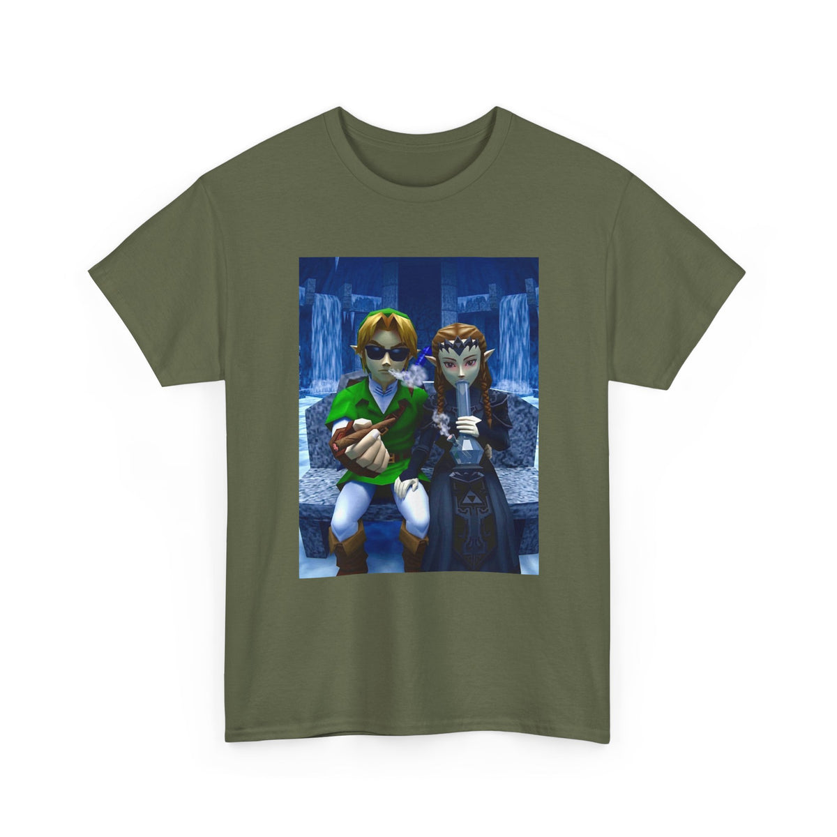 Hylian Heroes Chilling in the Ice Cavern