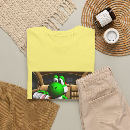 Yoshi Pouring Lean In Car Tee