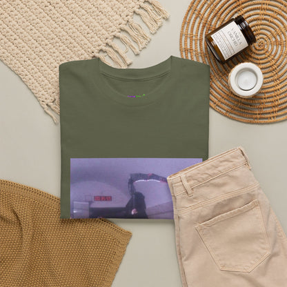 Gritty Green Pulse Graphic Tee