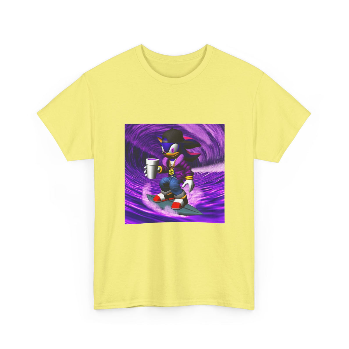 Shadow Surfing Purple Wave With Lean