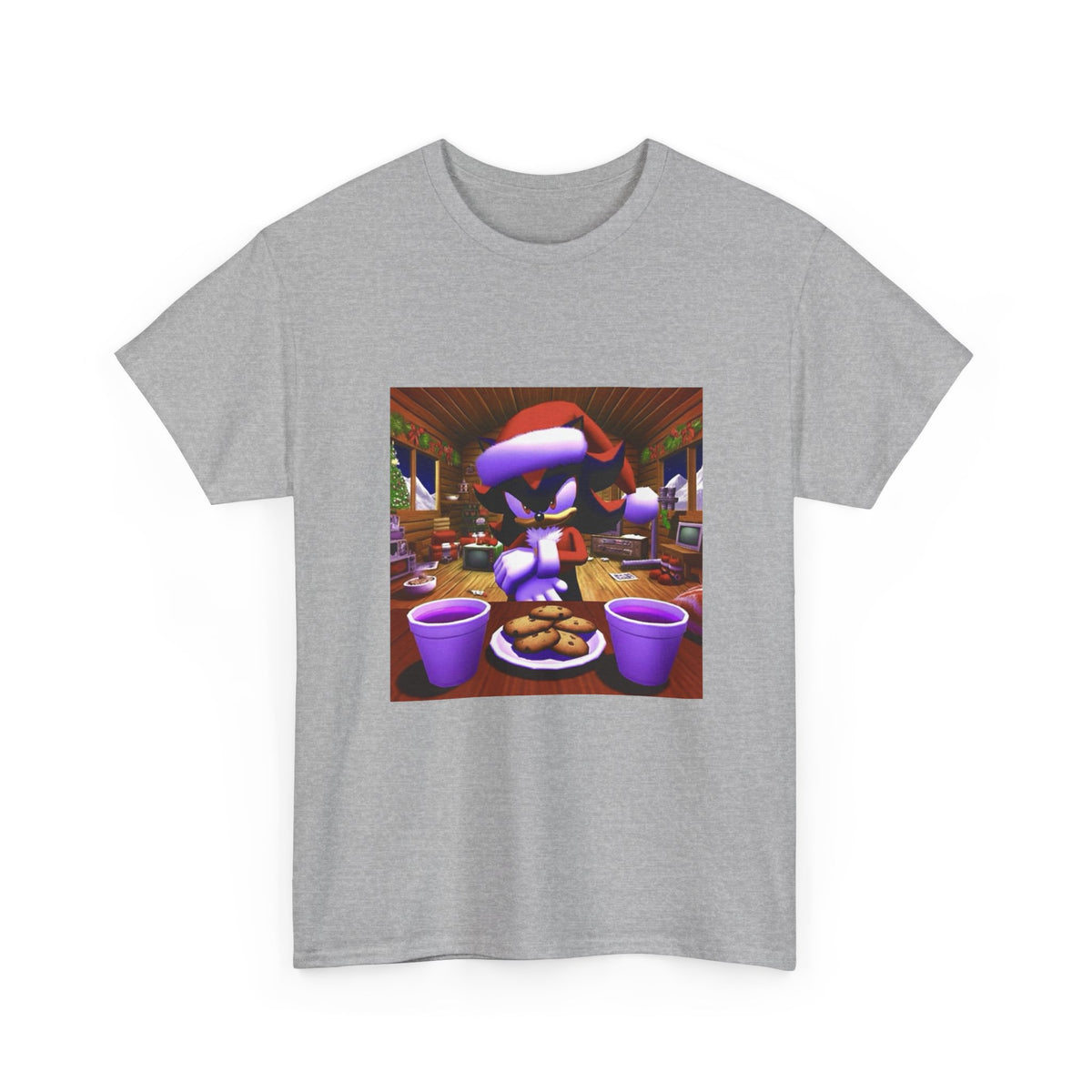 Shadow The Hedgehog Christmas Chill Tee