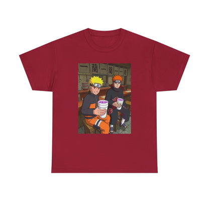 Naruto And Pain Sipping Lean Tee