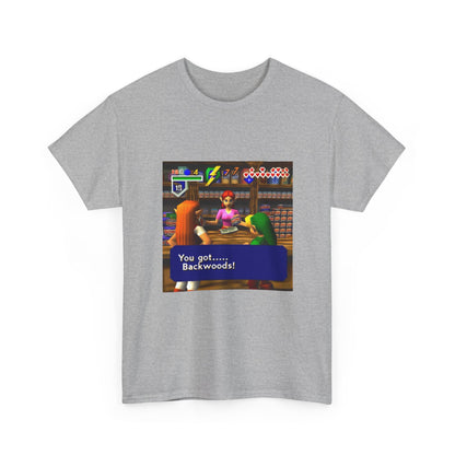 Link Buying Backwoods In Hyrule Shop Tee