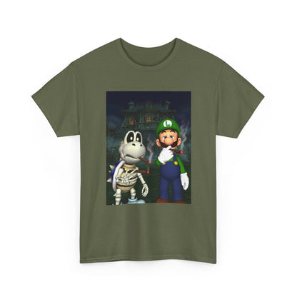 Luigi and Dry Bones Smoking Blunts Tee