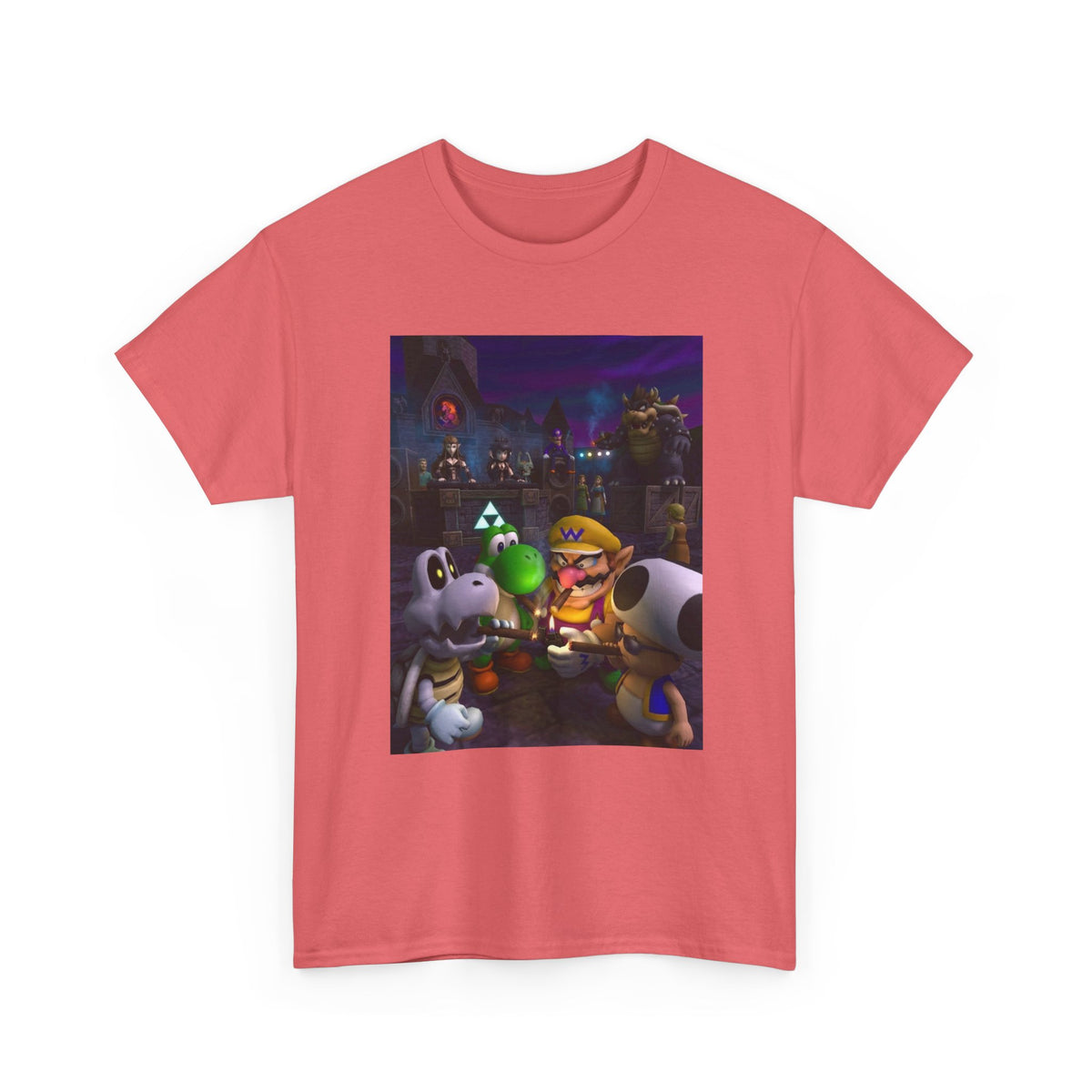 Wario, Yoshi, Toad, Dry Bones Lit Up Tee