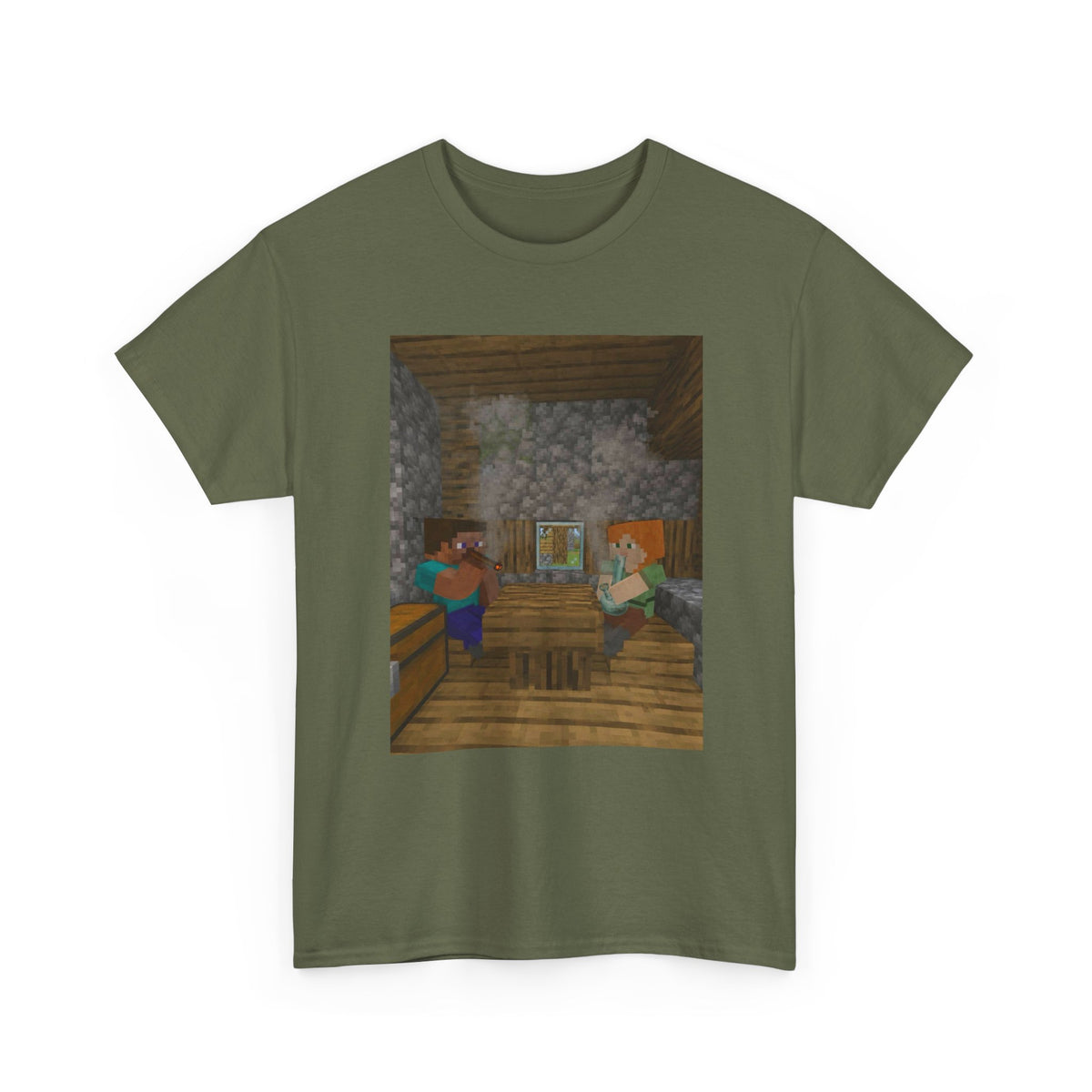 Minecraft Friends Chillin' and Toking Tee
