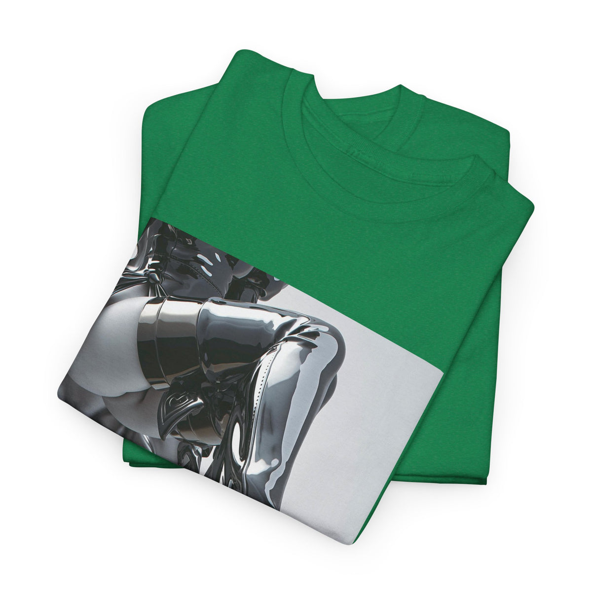 Liquid Chrome Flow Graphic Tee