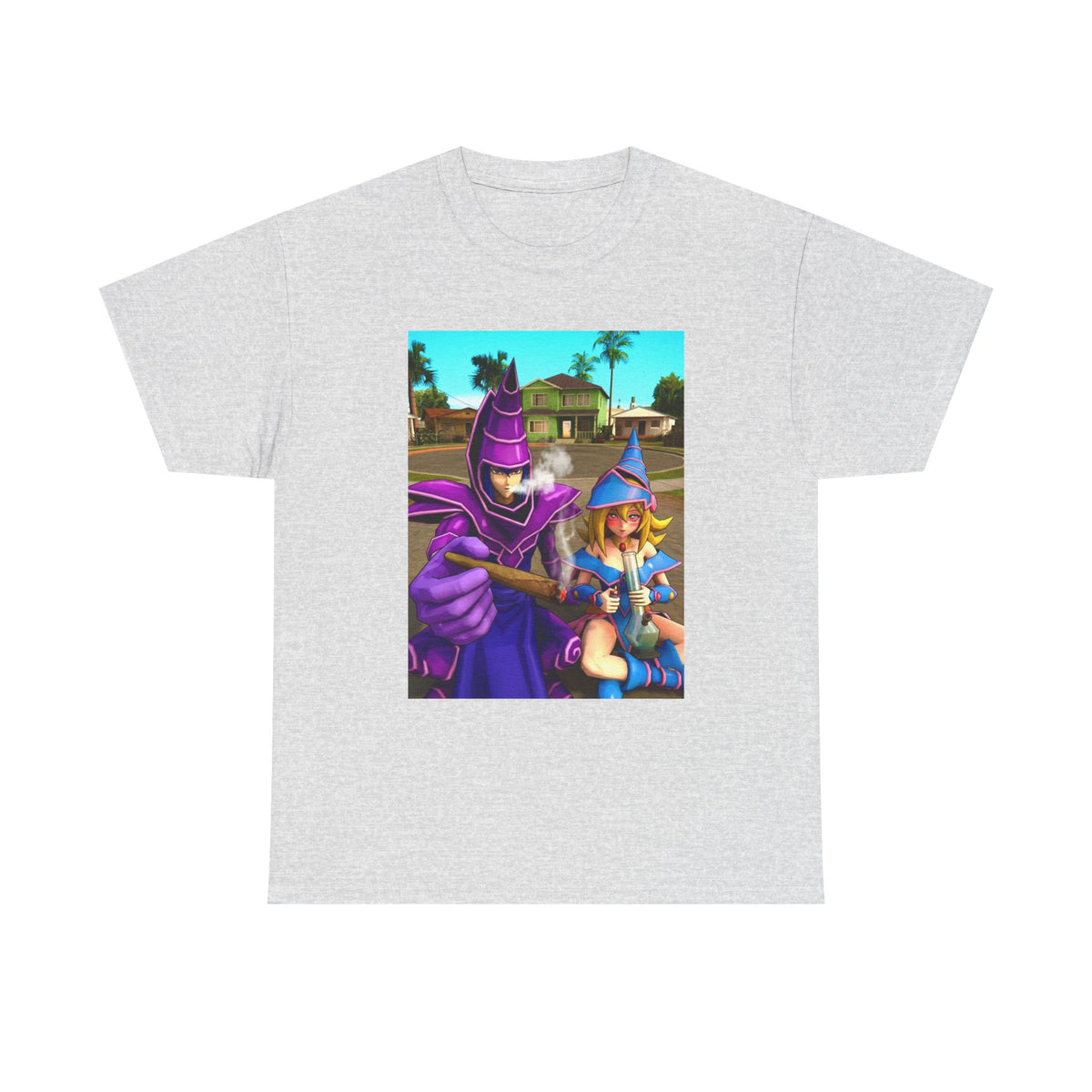 Dark Magician And Girl Smoking Up