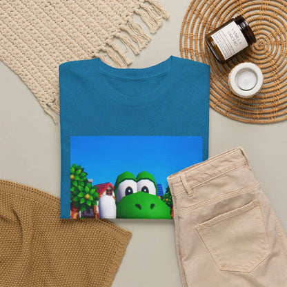 Yoshi Giving The Finger Tee (Design 6)