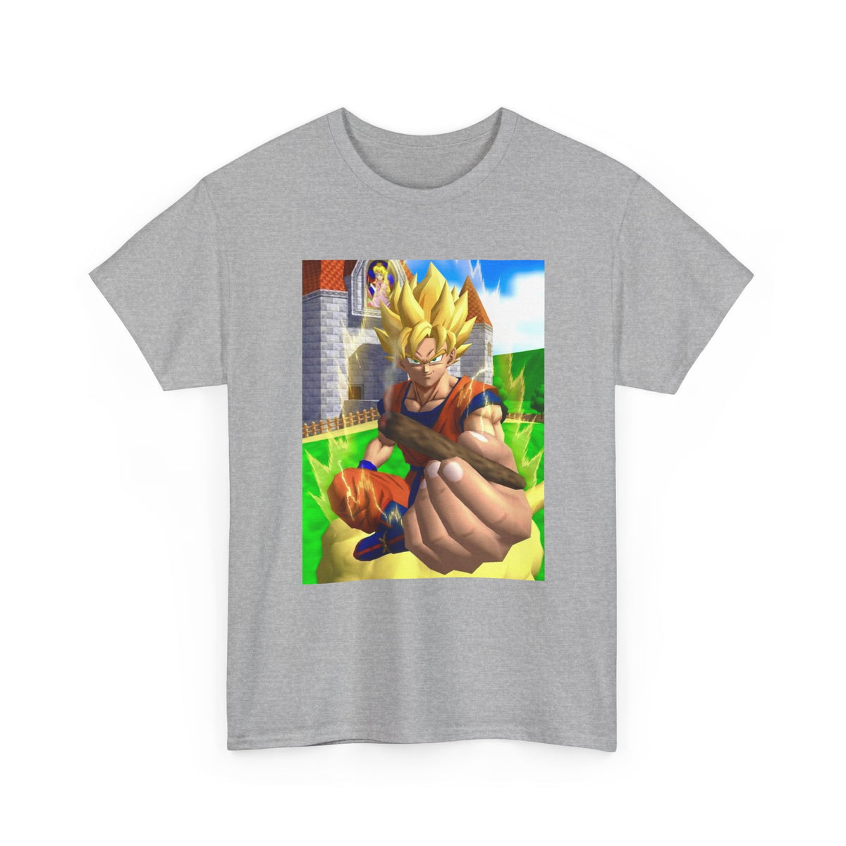 Super Saiyan Goku Holding A Blunt Tee