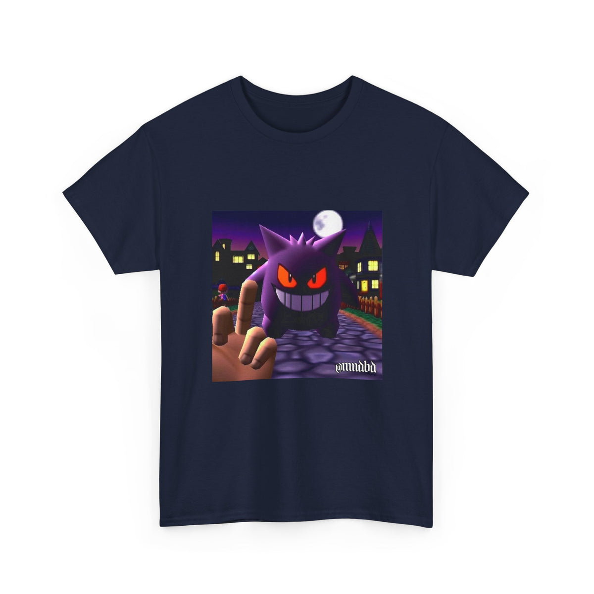 Gengar Lurking Under Moonlight Tee