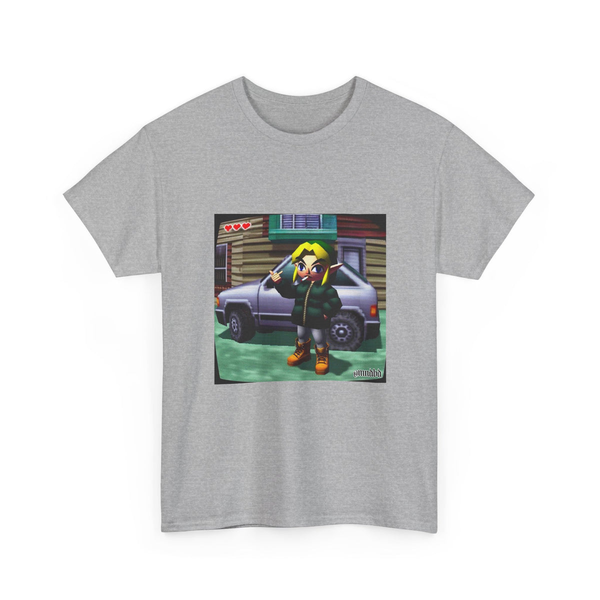 Link Smoking And Flipping The Bird Tee