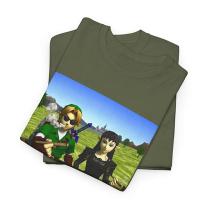Link And Dark Zelda Smoking Blunts (Design 1)