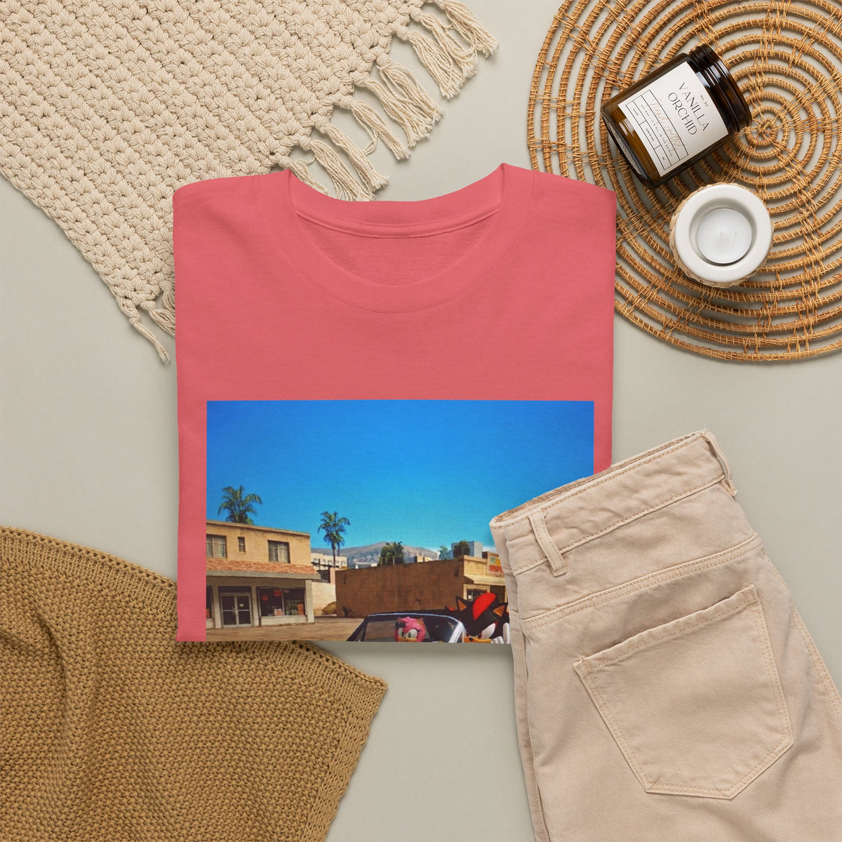 Shadow and Amy Cruising Lowrider Tee