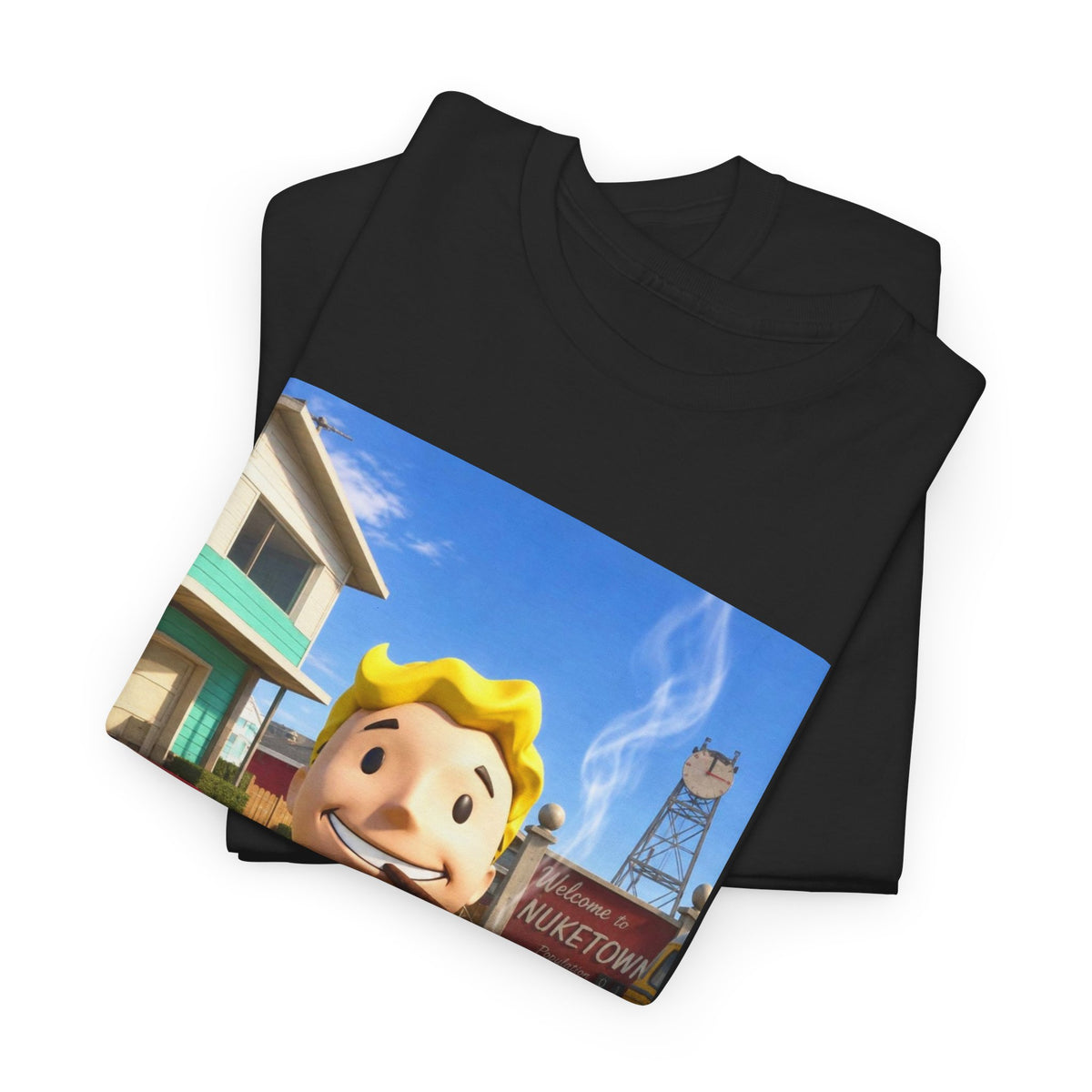 Vault Boy Smoking Blunt In Nuketown