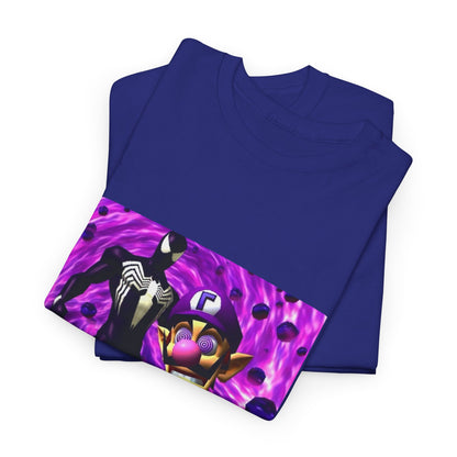 Waluigi and Venom-Suit Spidey in Leanverse