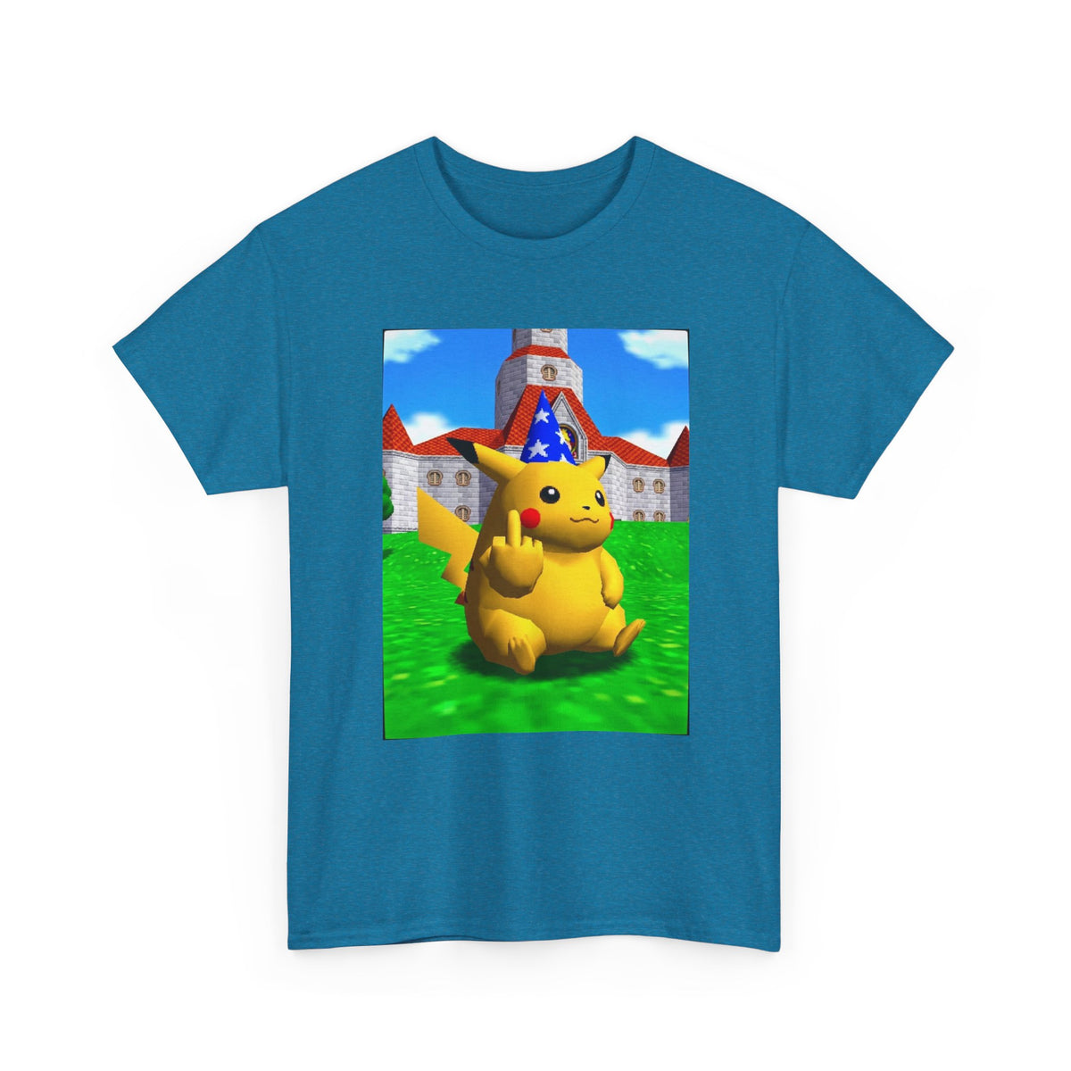 Salty Pikachu Giving The Middle Finger Tee