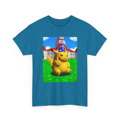 Salty Pikachu Giving The Middle Finger Tee
