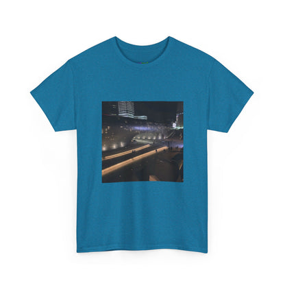 Space Station Floating Above Earth Tee