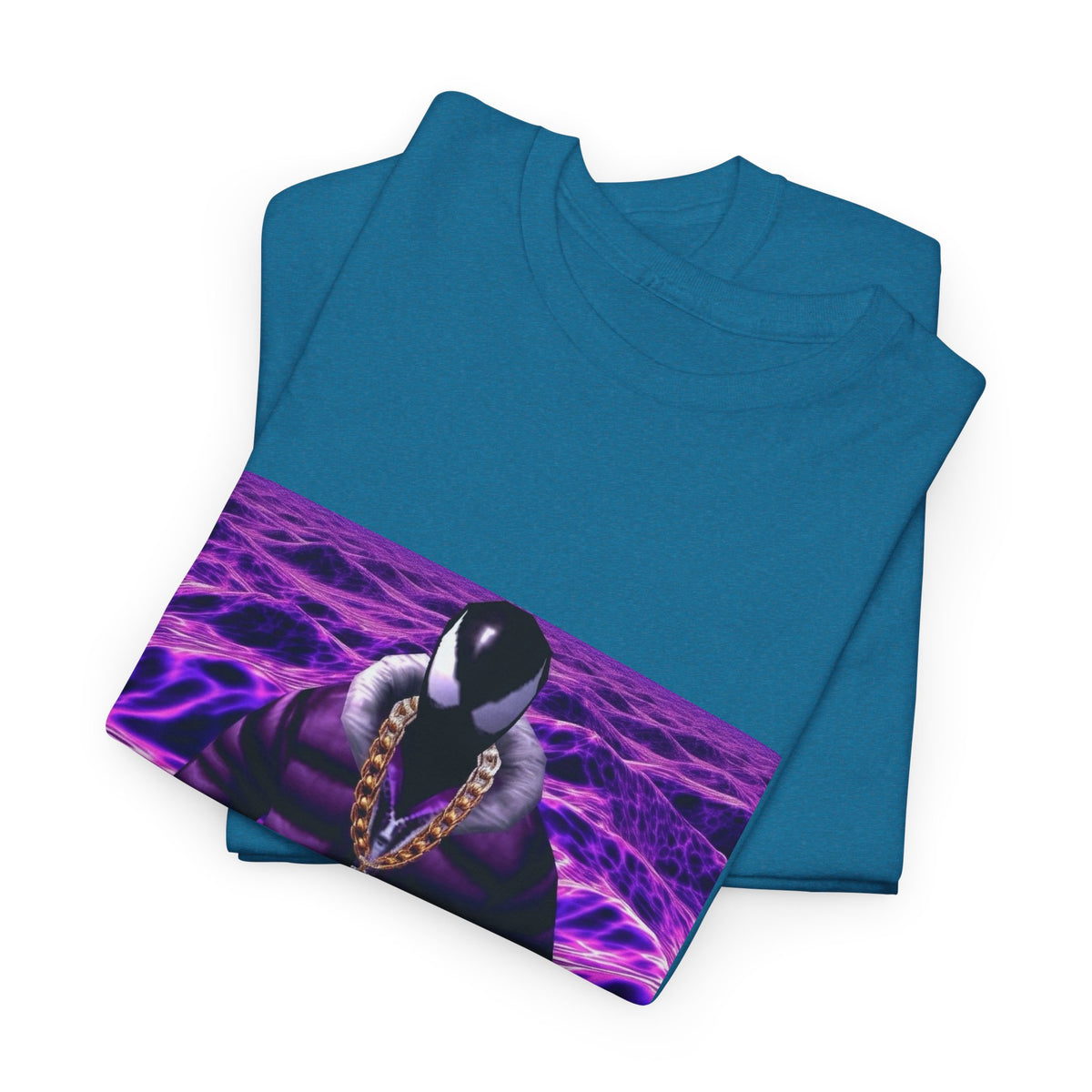 Venom-Like Figure Drippin' In Purple