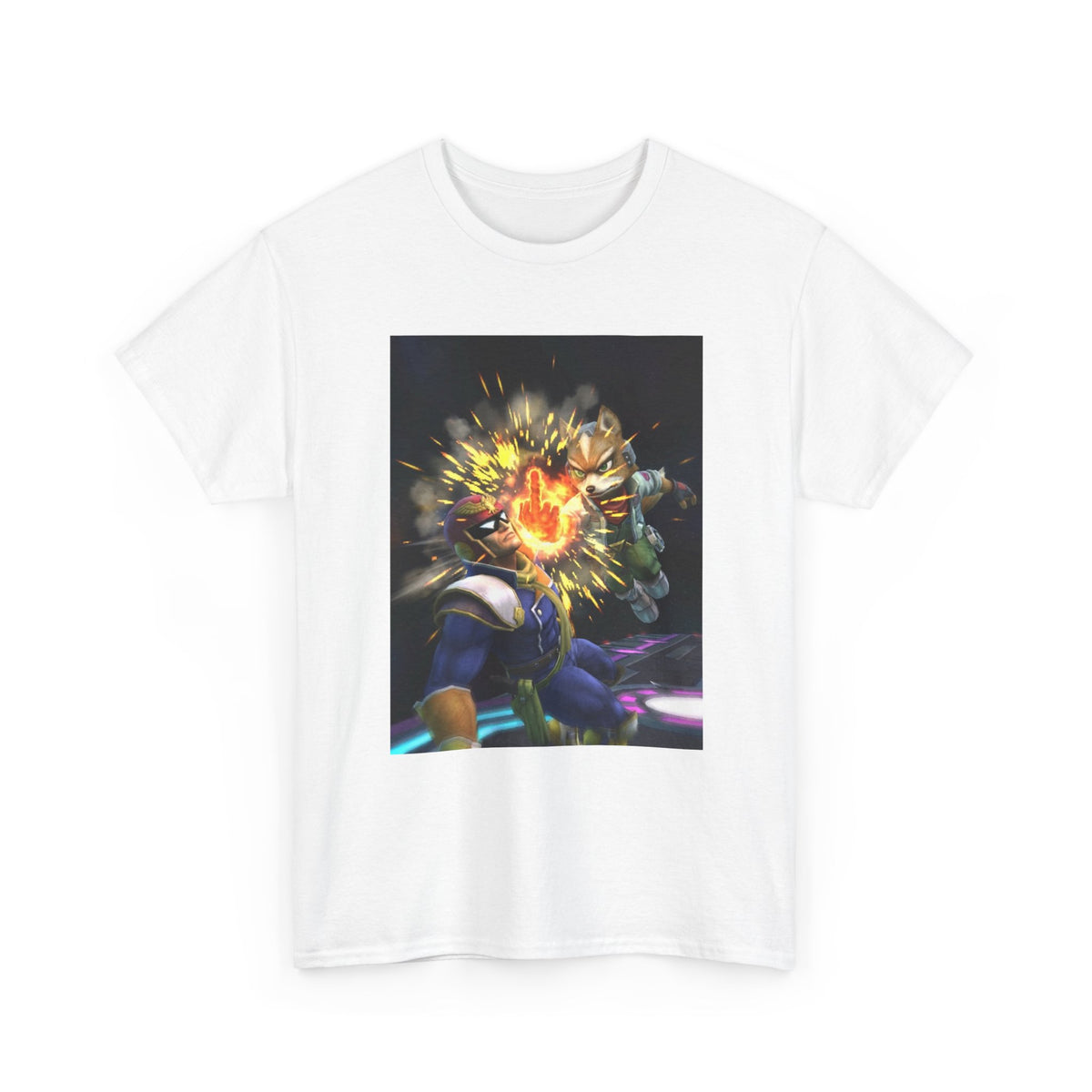 Captain Falcon Vs Fox McCloud Falcon Punch Tee