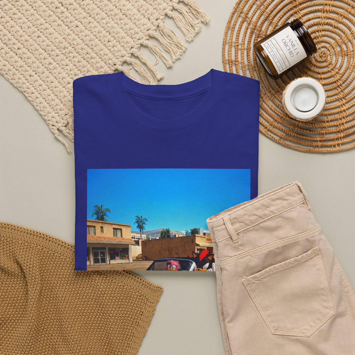 Shadow and Amy Cruising Lowrider Tee