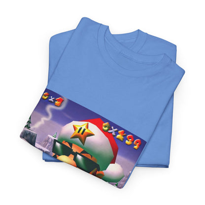 Cool Mario Santa Smoking Cigar Tee