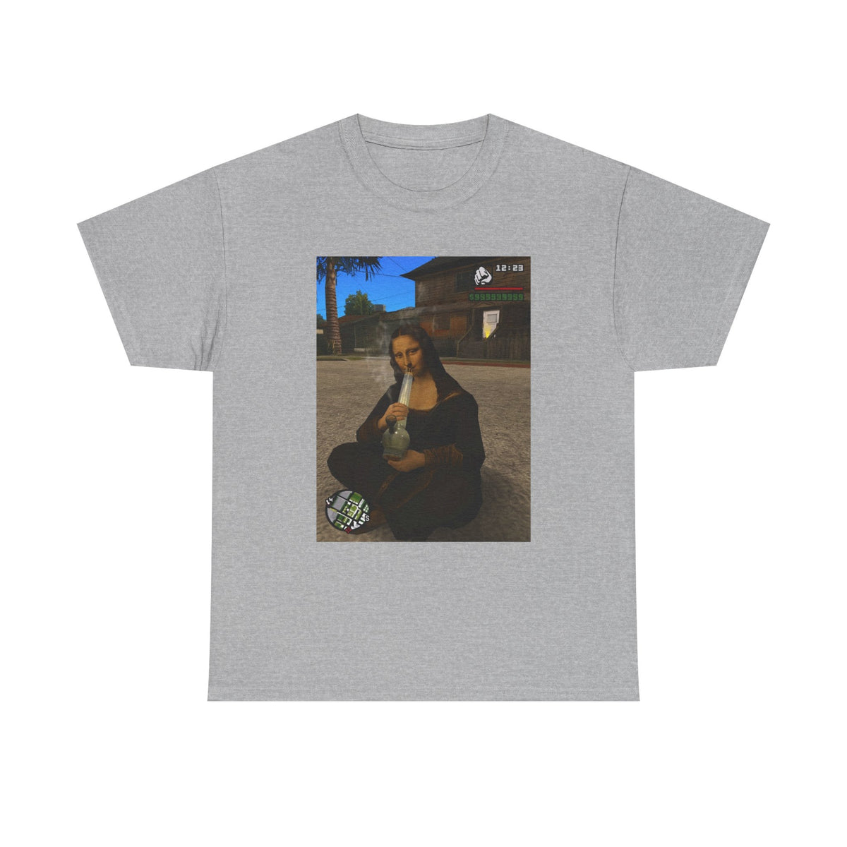 Mona Lisa Hitting The Bong Tee