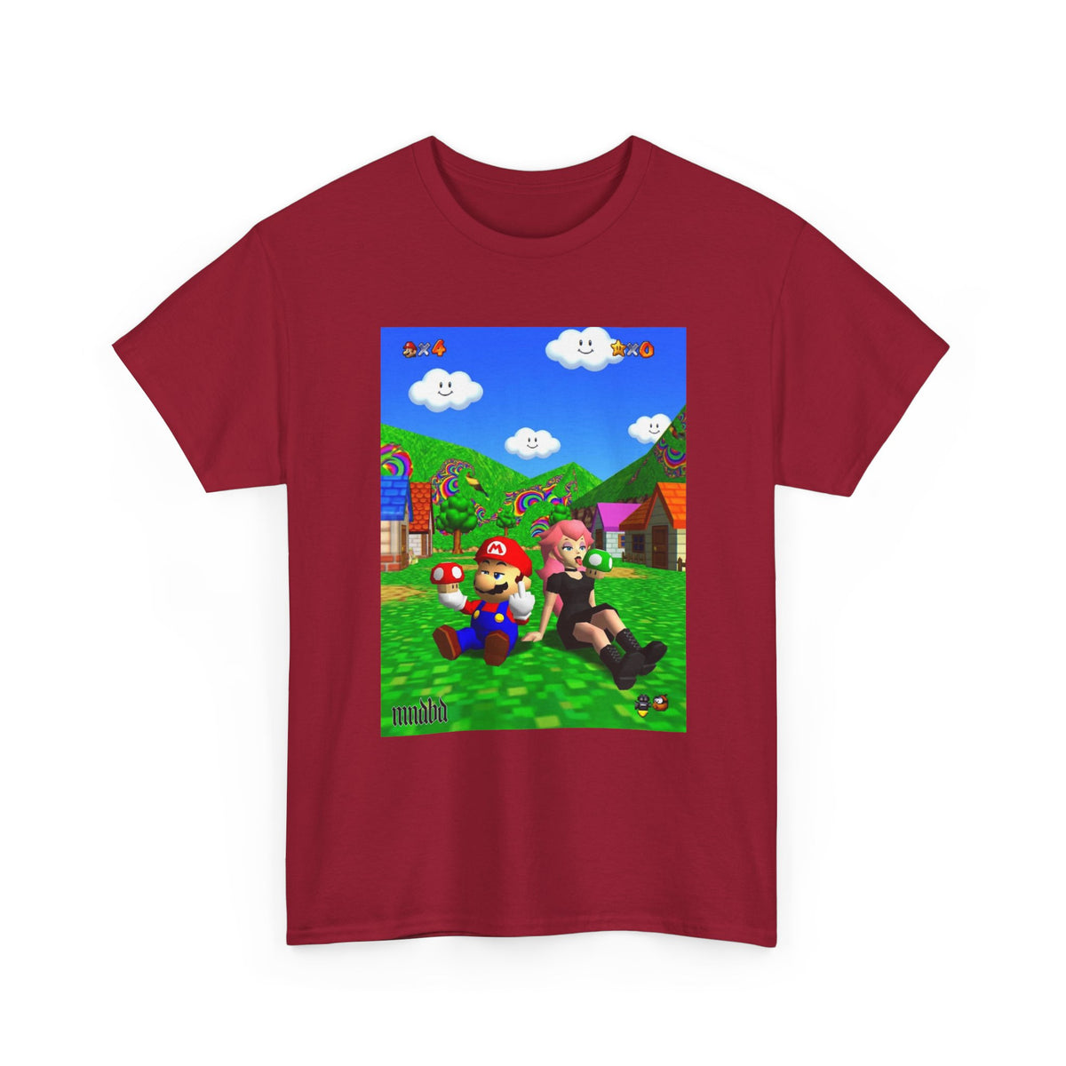 Mario Giving Mushroom & Peach Tripping