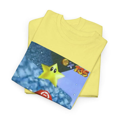 Mario Flips The Bird In Icy World Tee