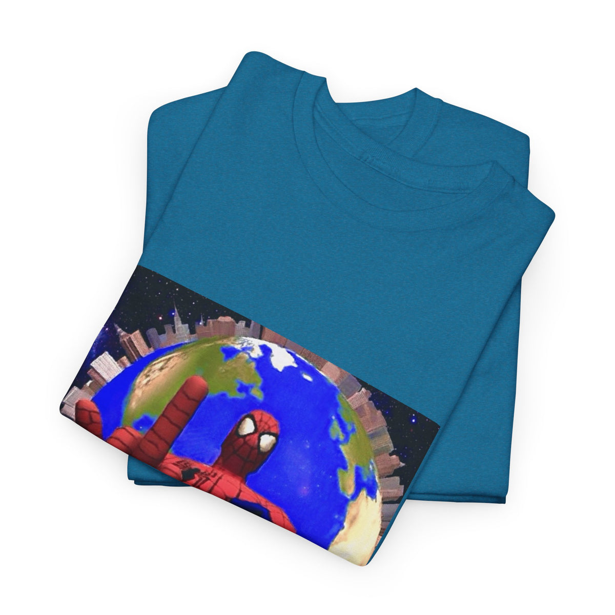Spider-Man Flipping Off The World Tee