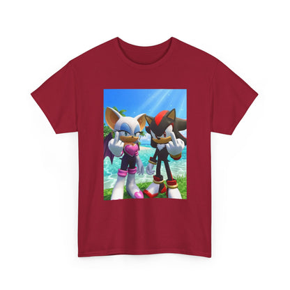 Rouge And Shadow Flipping The Bird Tee (Design 3)