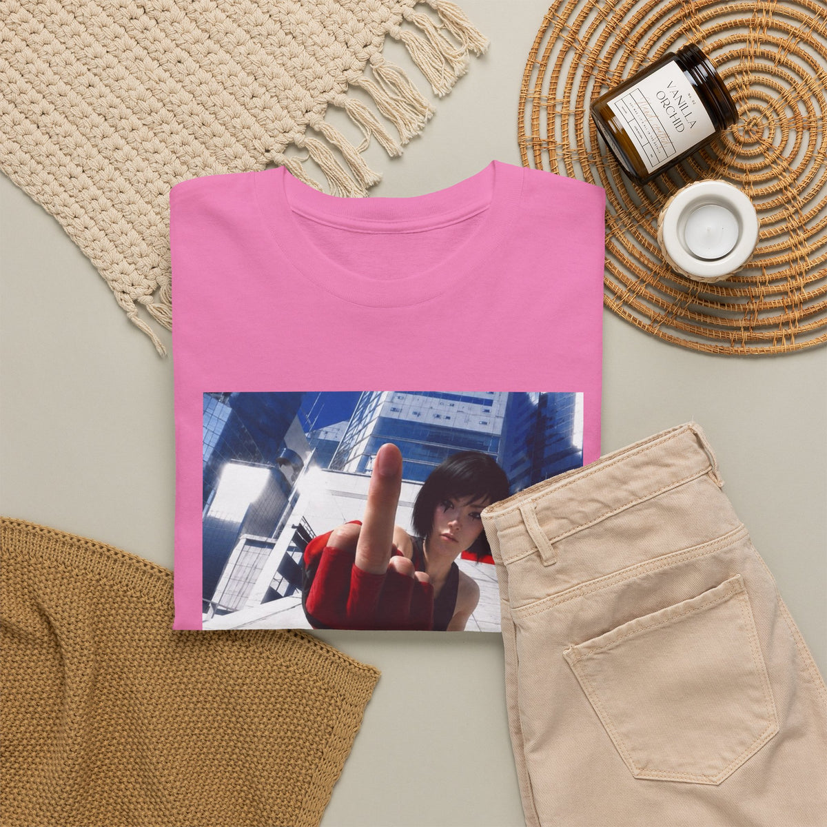 Faith Connors Flipping The Bird Tee