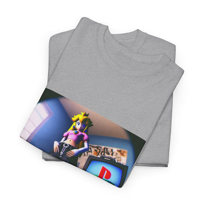 Princess Peach Y2K Drip Tee