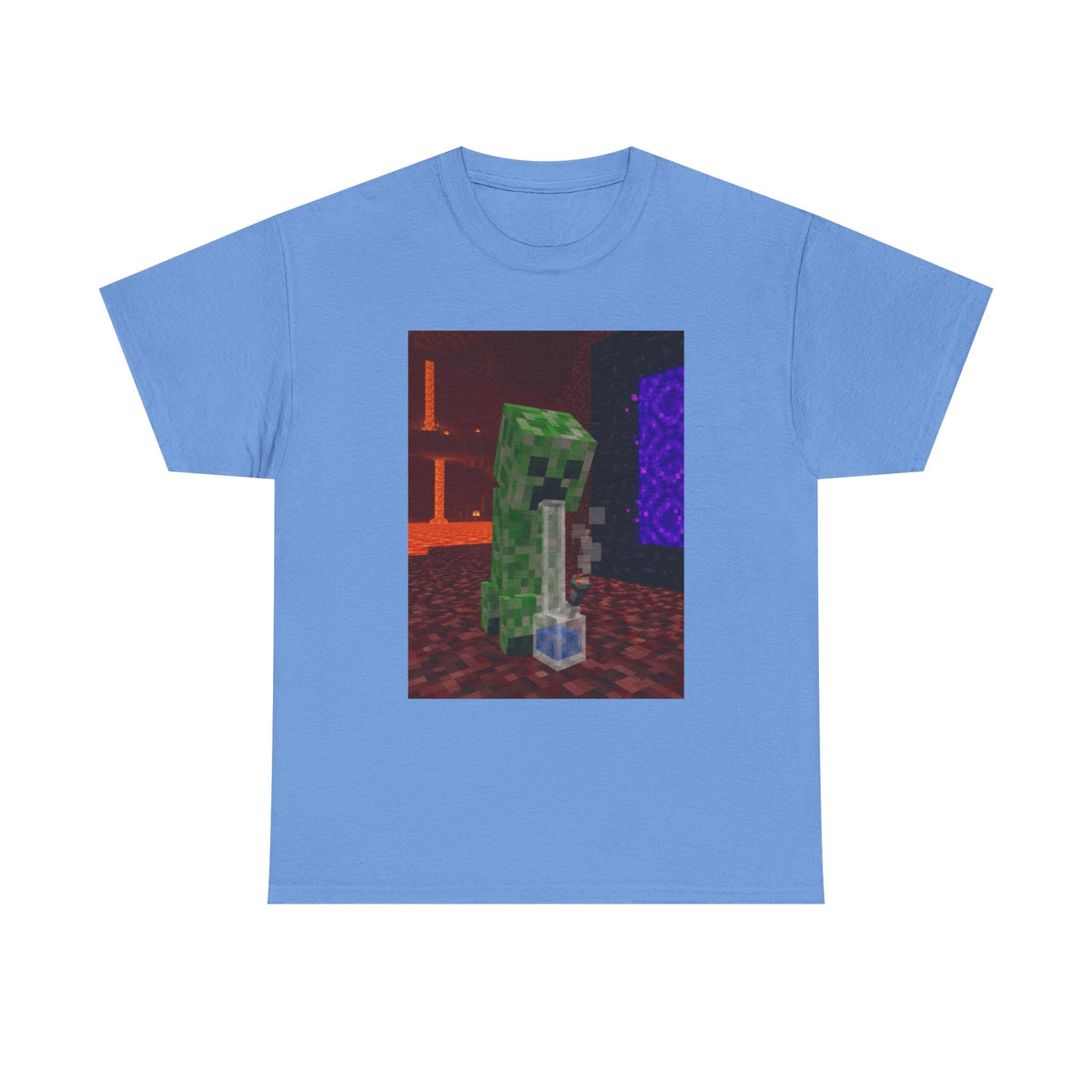 Creeper Hits The Bong In The Nether
