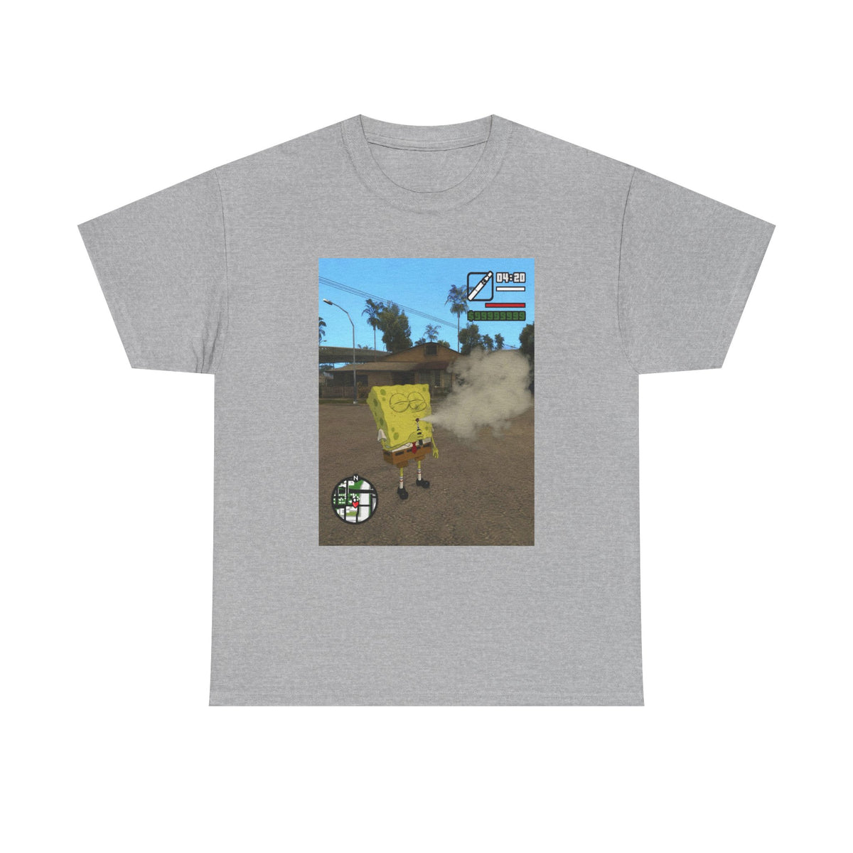 Spongebob 4:20 Grand Theft Auto Street Scene