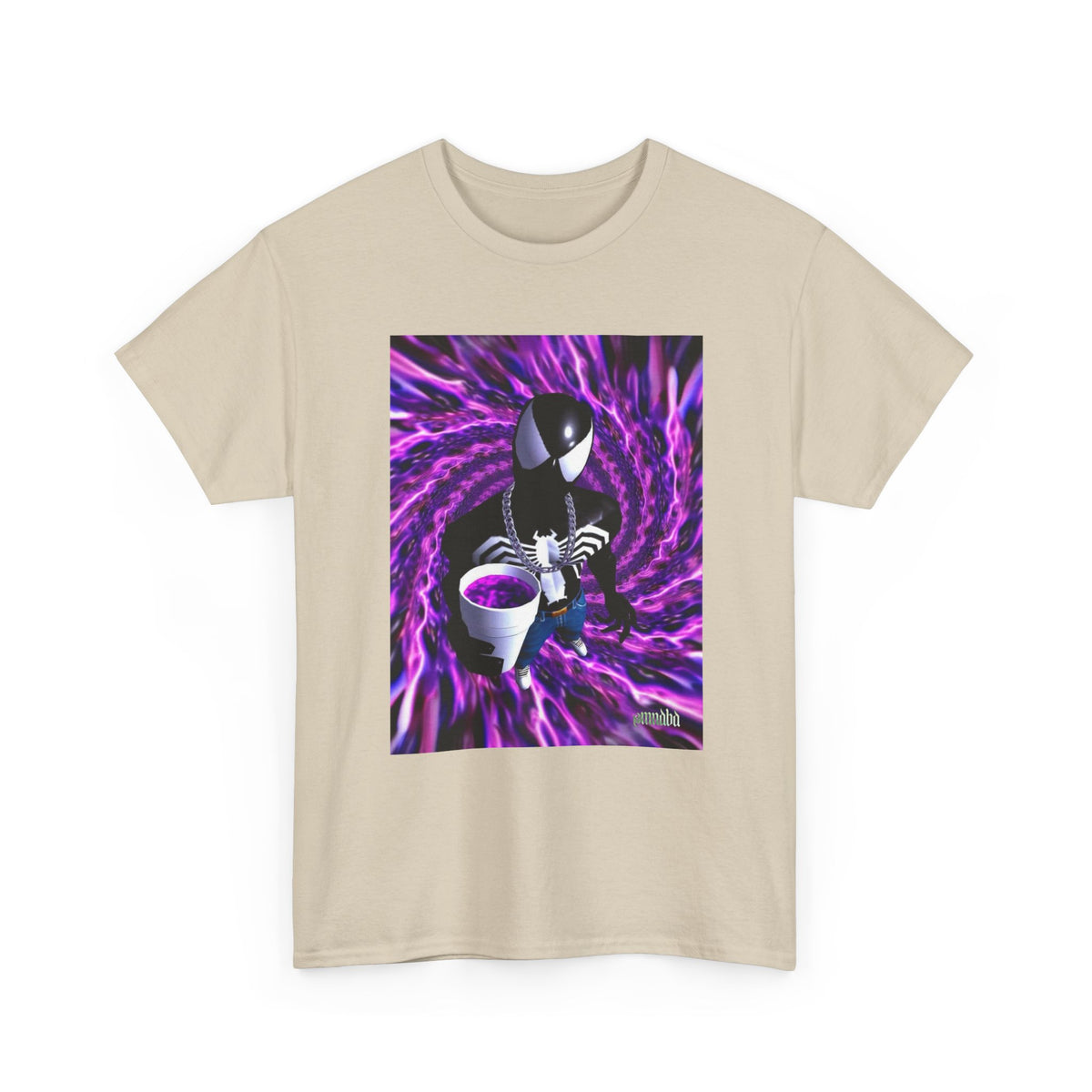 Symbiote Spidey Offering Lean Tee