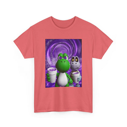 Yoshi And Dry Bones Sippin' Purple