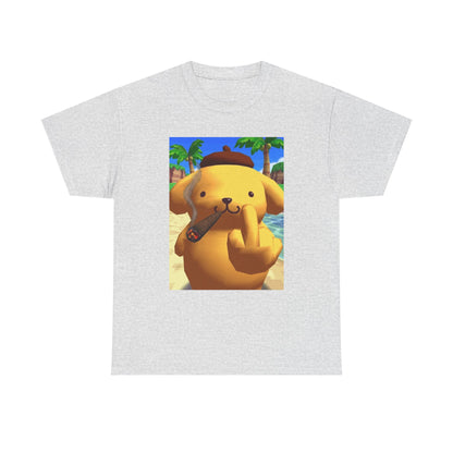 Pompompurin Smoking Blunt & Flipping Off