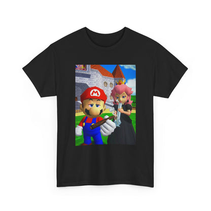 Mario And Peach Chilling At The Castle