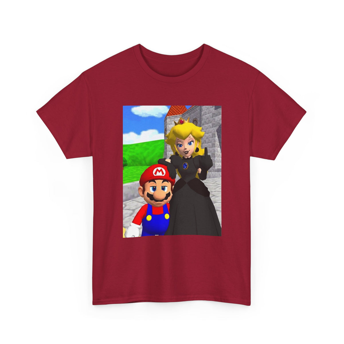 Princess Peach Flipping The Bird Tee