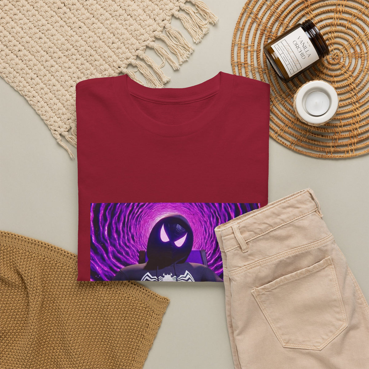 Purple Potion Spidey Chilling In The Leanverse