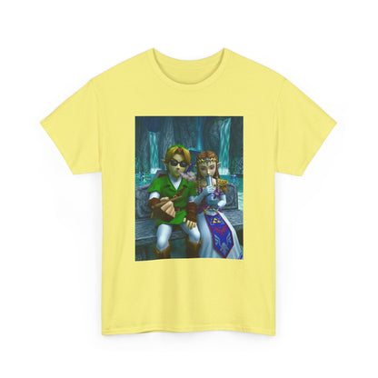 Link And Zelda Sharing A Smoke Tee