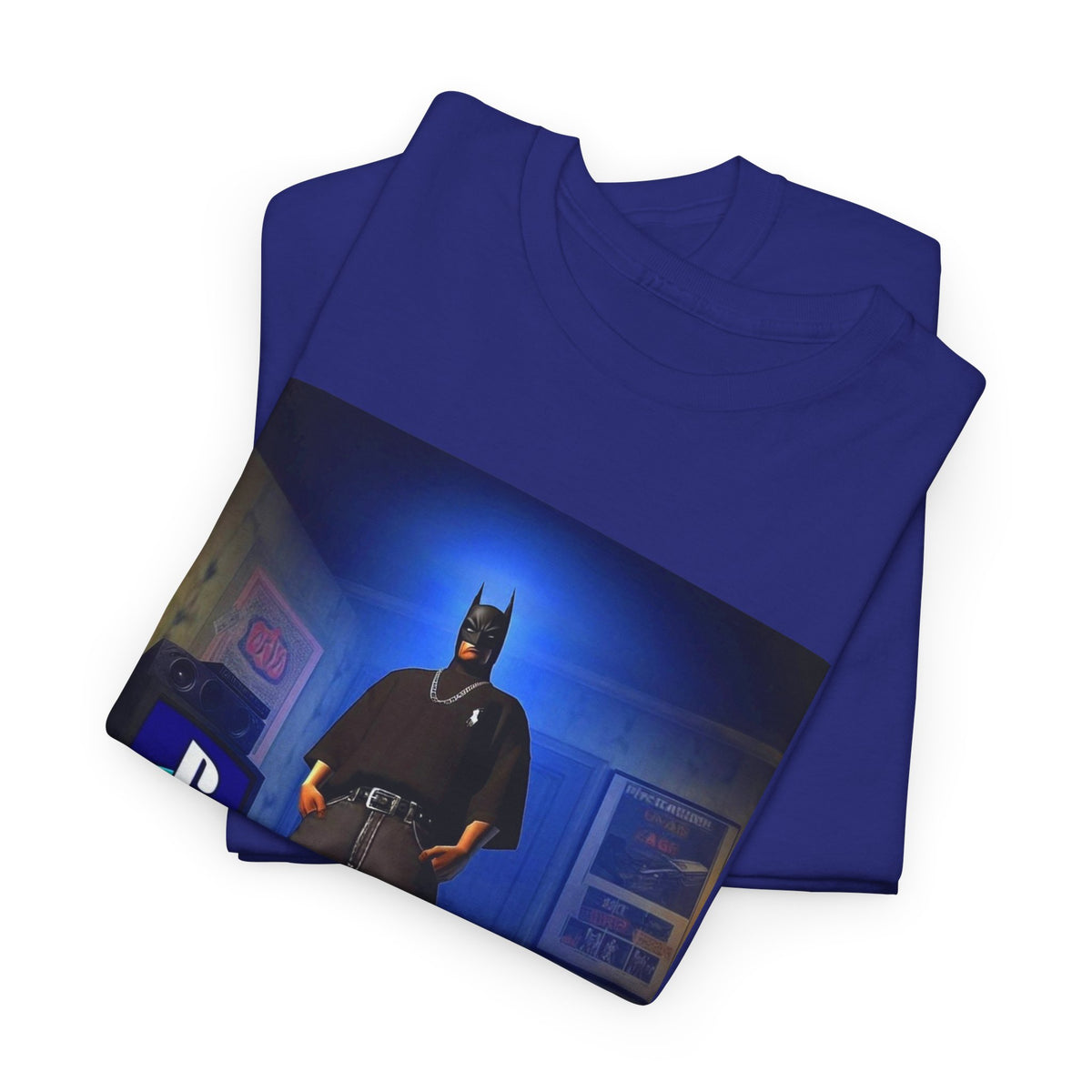 Gangster Batman Chilling In His Room