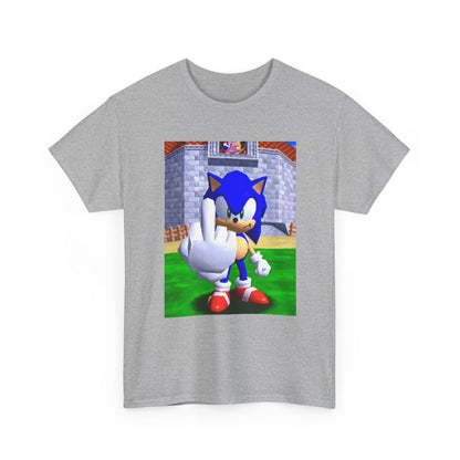 Sonic Flipping Off In The Castle Grounds