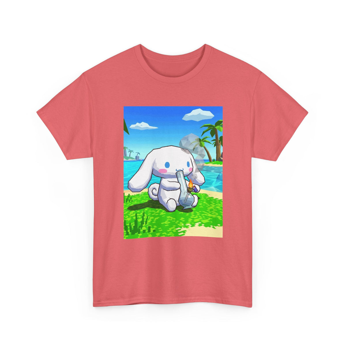 Cinnamoroll Chilling With Bong On Island
