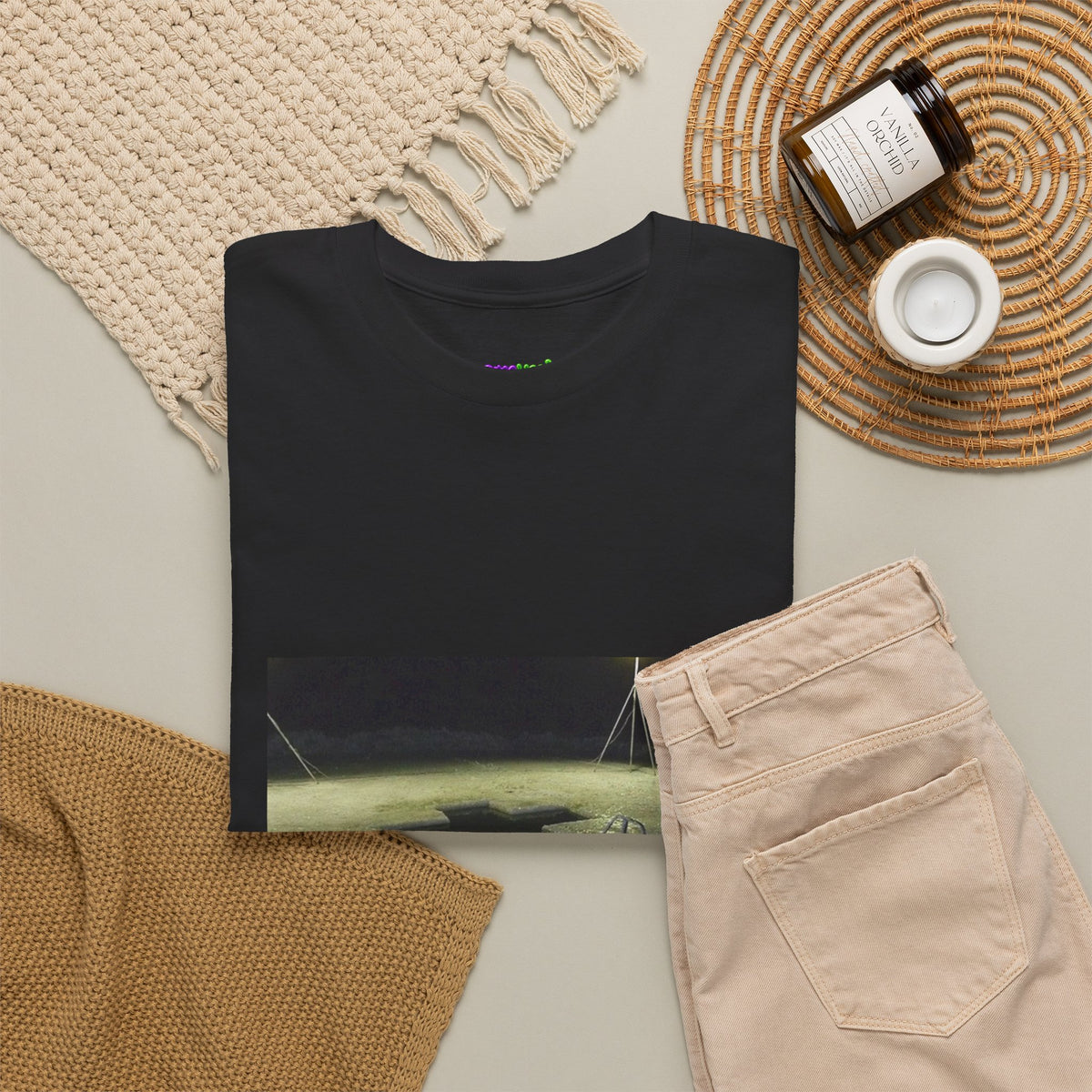 Neon Mirage Graphic Tee