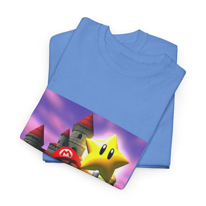 Mario Flips Off The Star Tee