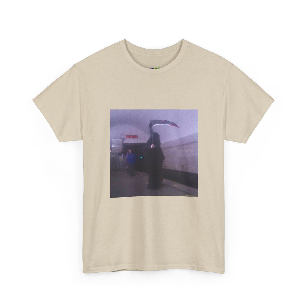 Gritty Green Pulse Graphic Tee