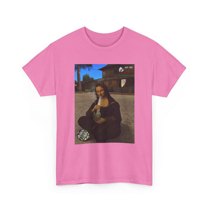 Mona Lisa Hitting The Bong Tee